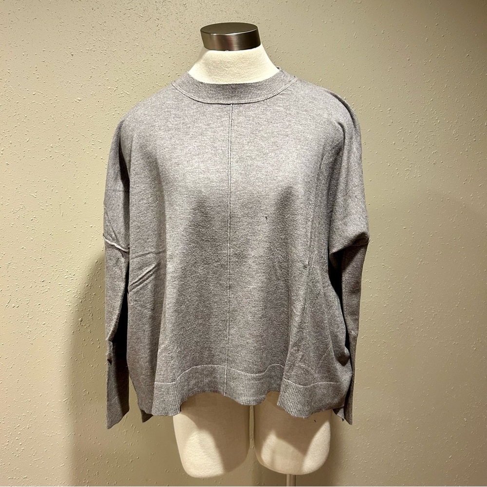 Jolie grey boxy cashmere sweater, small - Picture 11 of 11